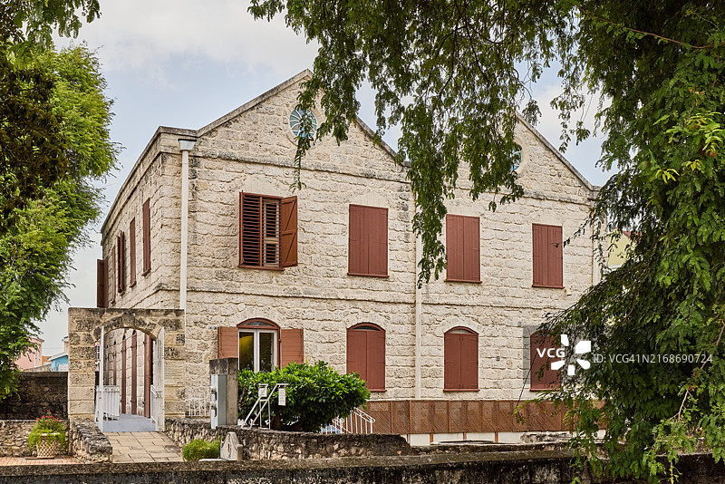 巴巴多斯布里奇顿的尼德·以色列犹太教堂和博物馆图片素材