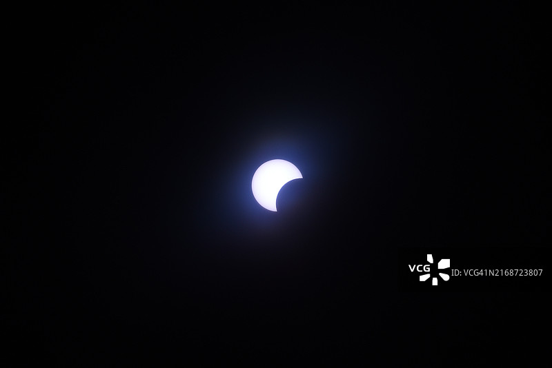 日偏食图片素材