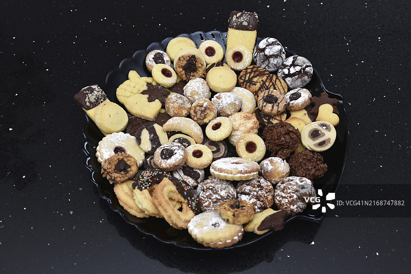 圣诞饼干，圣诞节时的饼干图片素材