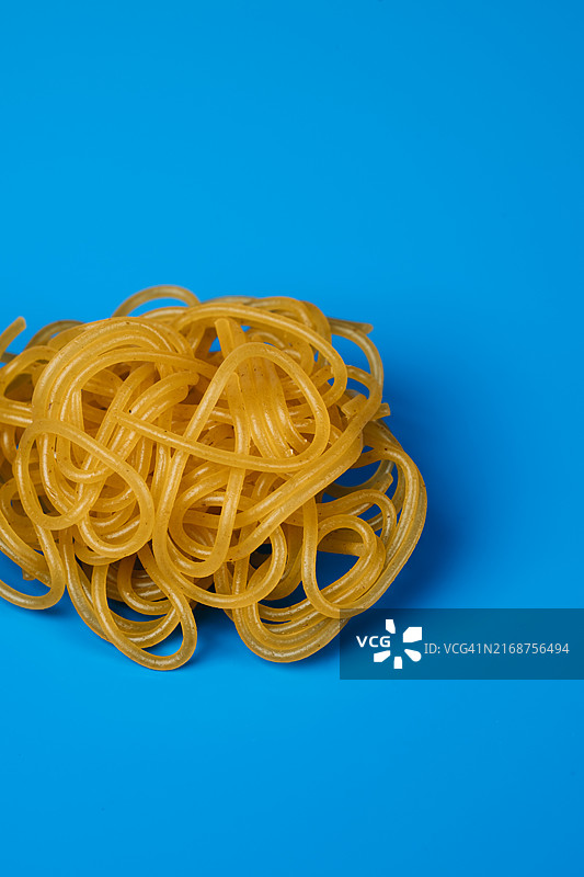 煮熟的干意大利面图片素材