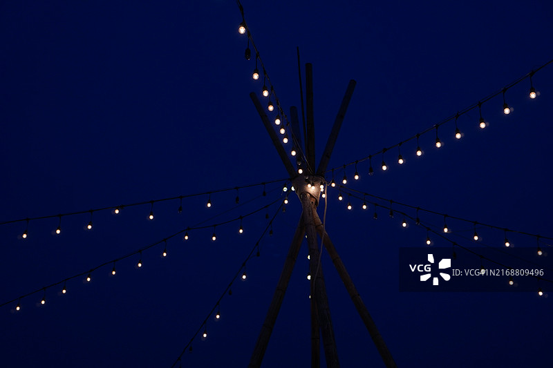 LED灯泡电线图片素材