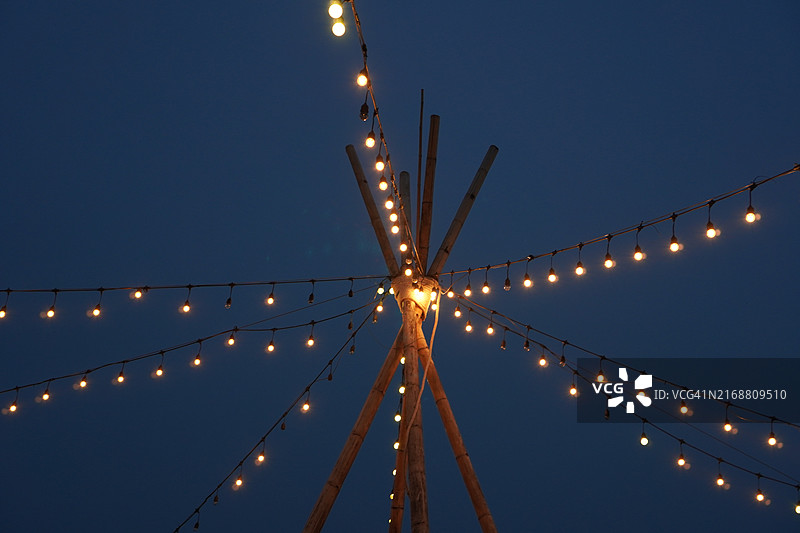 LED灯泡电线图片素材