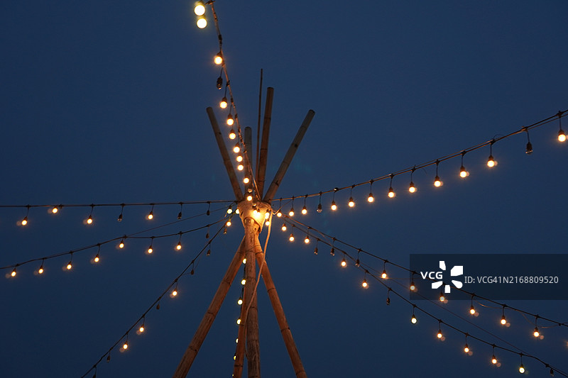 LED灯泡电线图片素材