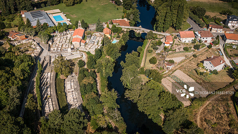 阿利亚里斯的航拍景色图片素材