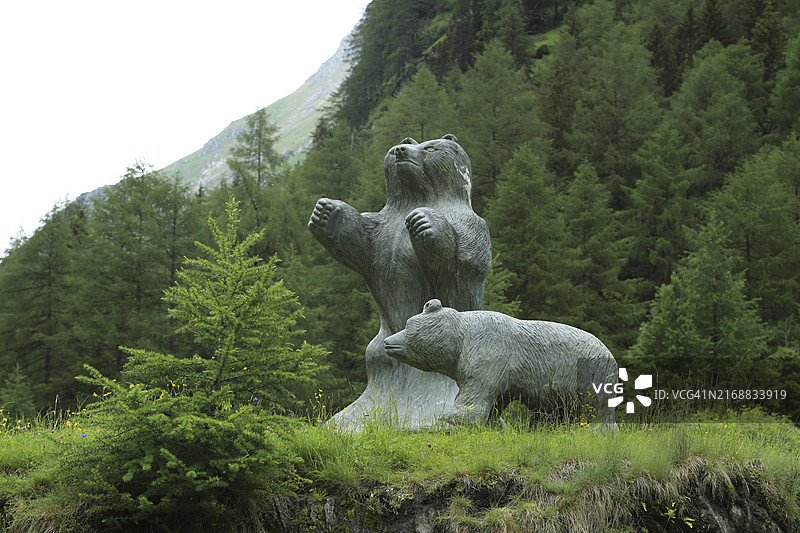 奥地利东蒂罗尔，Hohe Tauern国家公园，翁巴尔山谷图片素材