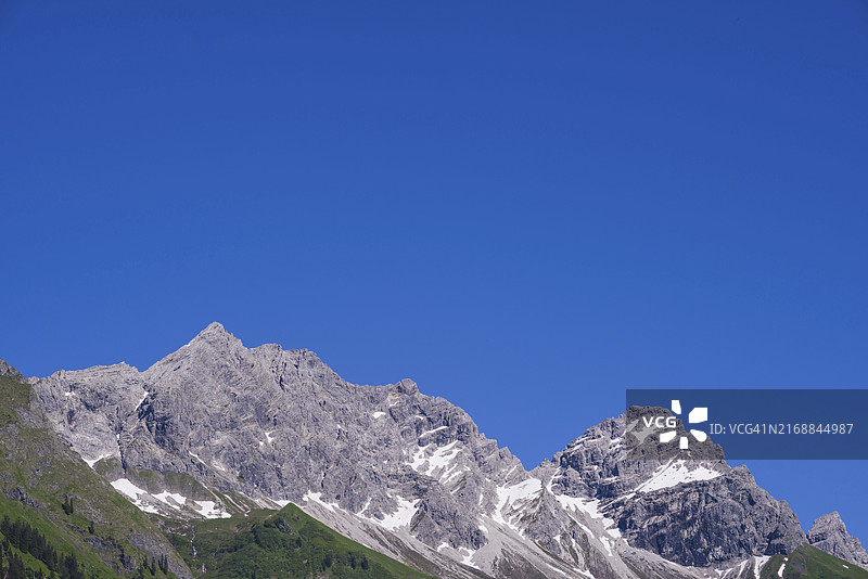 格罗瑟维尔德山，2379米，霍奇沃格尔山脉和罗斯扎恩山脉，阿尔高阿尔卑斯山，阿尔高，巴伐利亚，德国，欧洲图片素材
