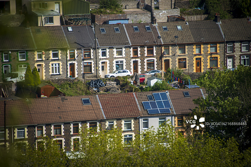 南威尔士煤田山谷风光图片素材