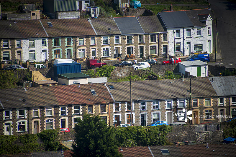 南威尔士煤田山谷风光图片素材