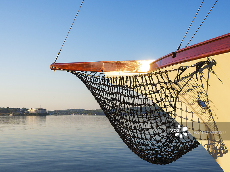 帆船船头图片素材