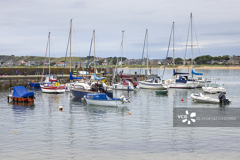 苏格兰法夫的埃利和厄尔斯费里港图片素材