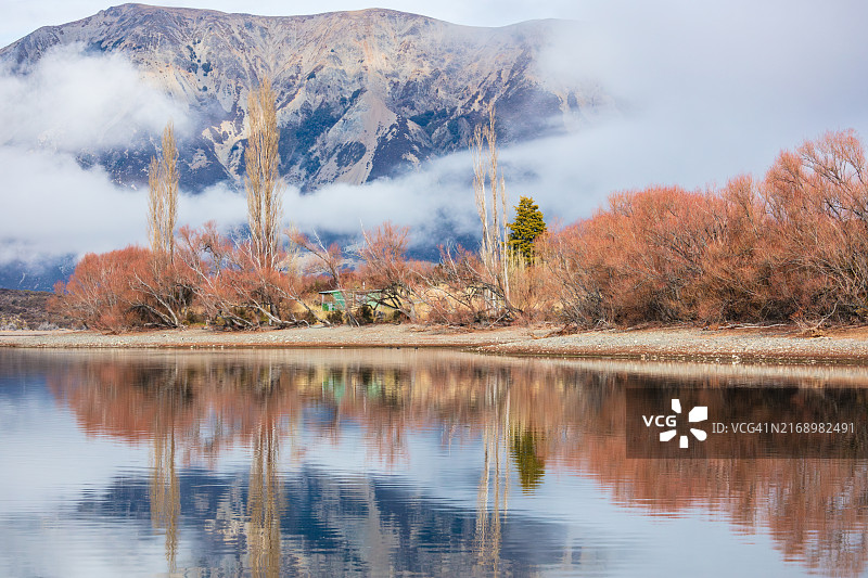 皮尔逊湖，克雷吉本森林公园图片素材