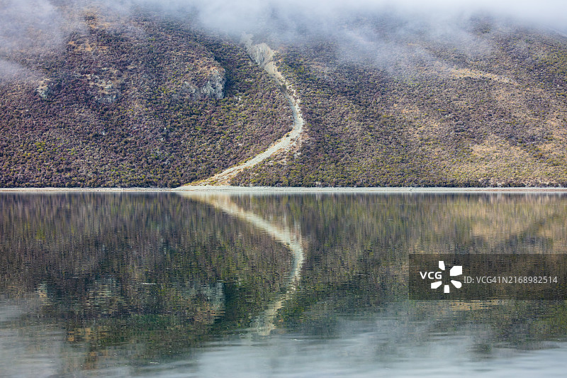 皮尔逊湖，克雷吉本森林公园图片素材