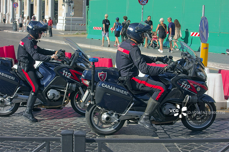 警用摩托车图片素材