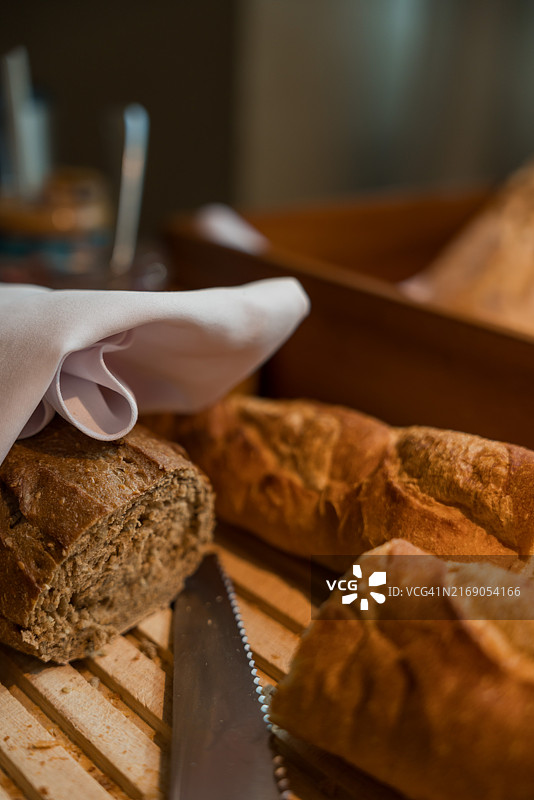 西式烘焙面包图片素材