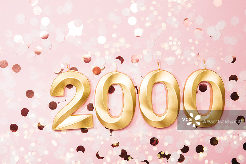 社交网络、博客的2000粉丝卡片模板节日背景图片素材