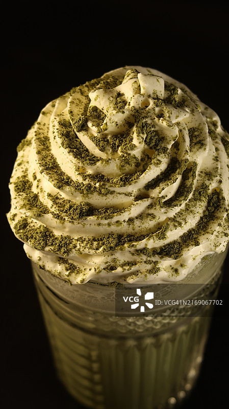 纸杯蛋糕特写图片素材