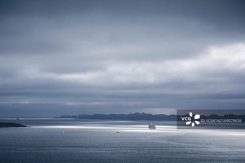 格陵兰岛努克海景图片素材