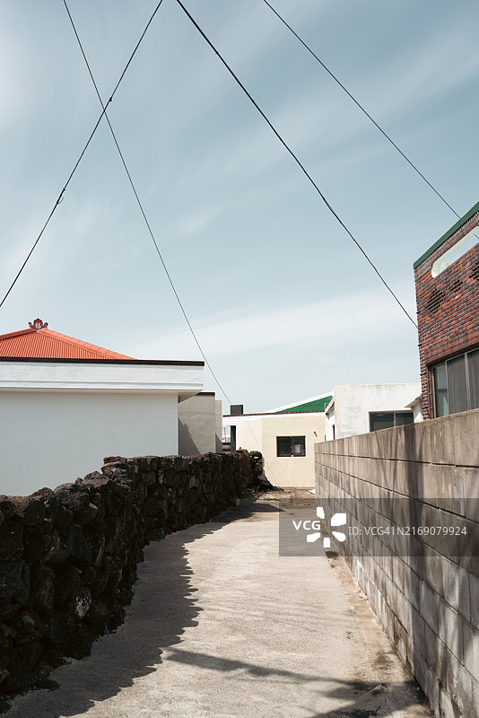 天空下的建筑物景色图片素材