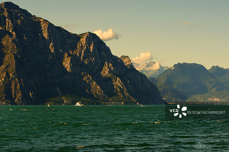 意大利威尼托马尔切西内海景山景风光图片素材