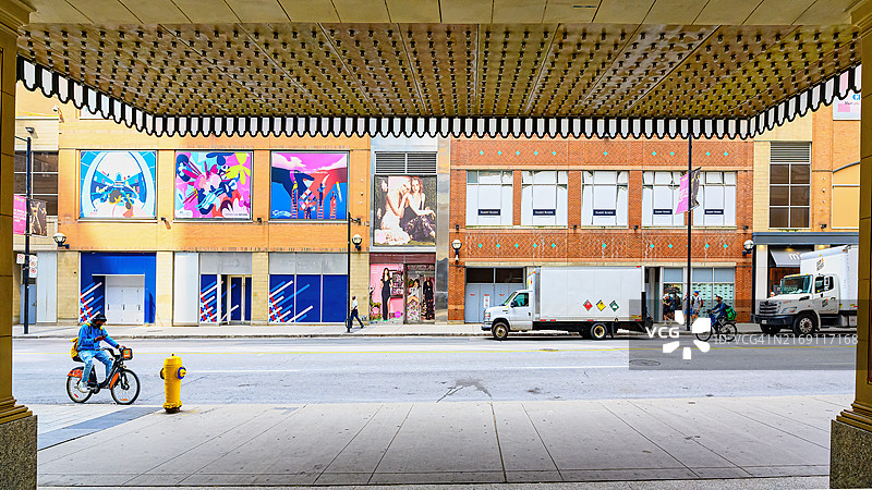 央街建筑图片素材