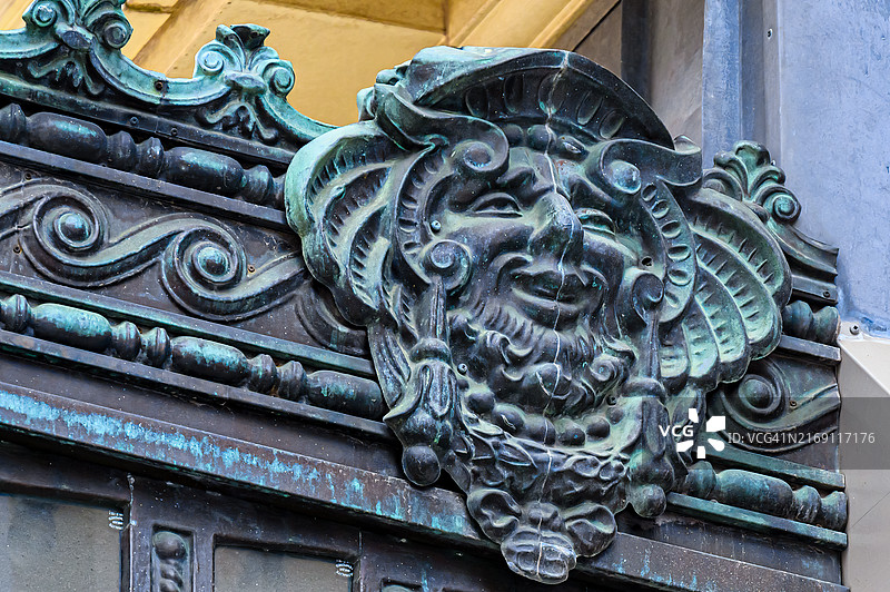 殖民时期剧院历史建筑装饰图片素材