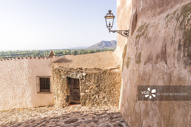 撒丁岛波萨达老城图片素材