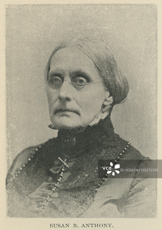 苏珊·B·安东尼 портрет图片素材