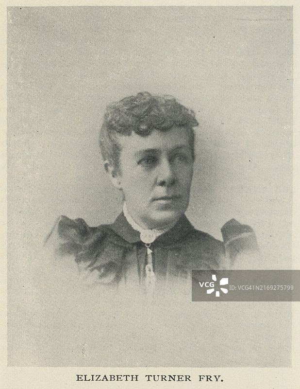 伊丽莎白·弗莱：美国女权与禁酒改革家图片素材