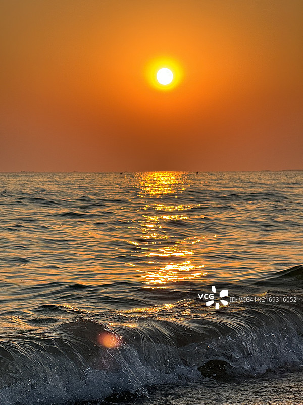 意大利普利亚加利波利日落美景图片素材