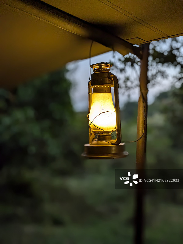 照明灯笼特写图片素材