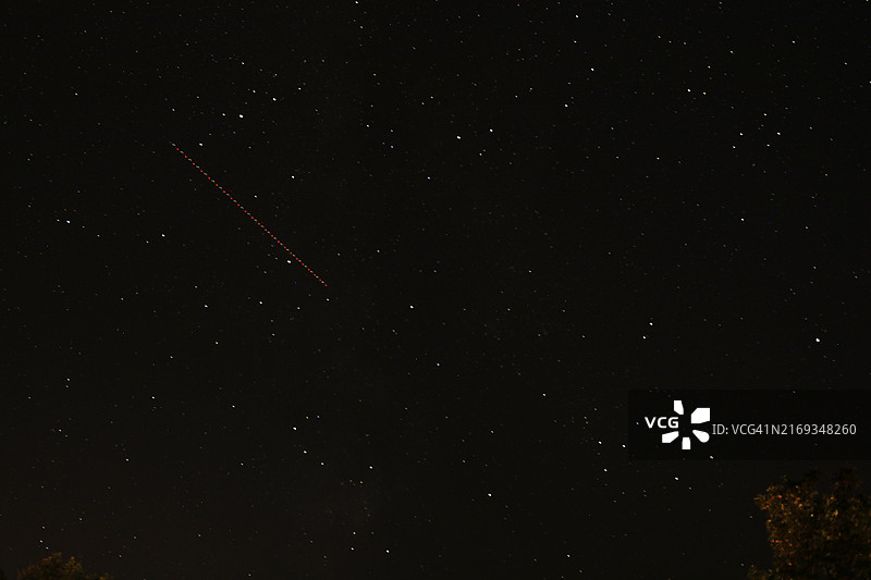 德国下萨克森吕讷堡的星空图片素材