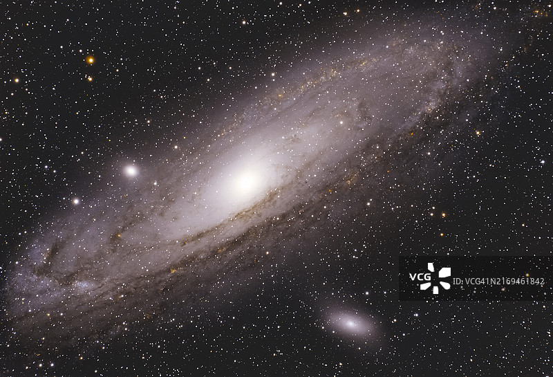 仙女座星系M31深空图片素材