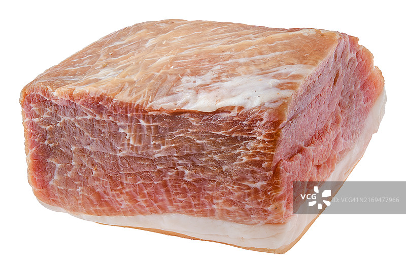 腌制大块猪五花肉图片素材