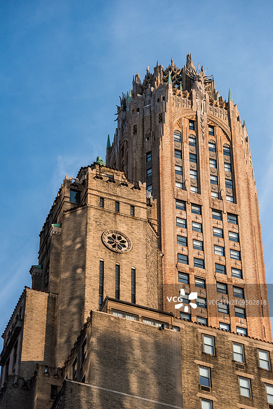 纽约通用电气大厦图片素材