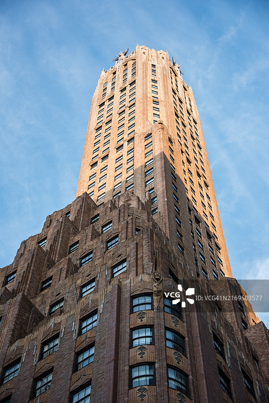 纽约通用电气大厦图片素材