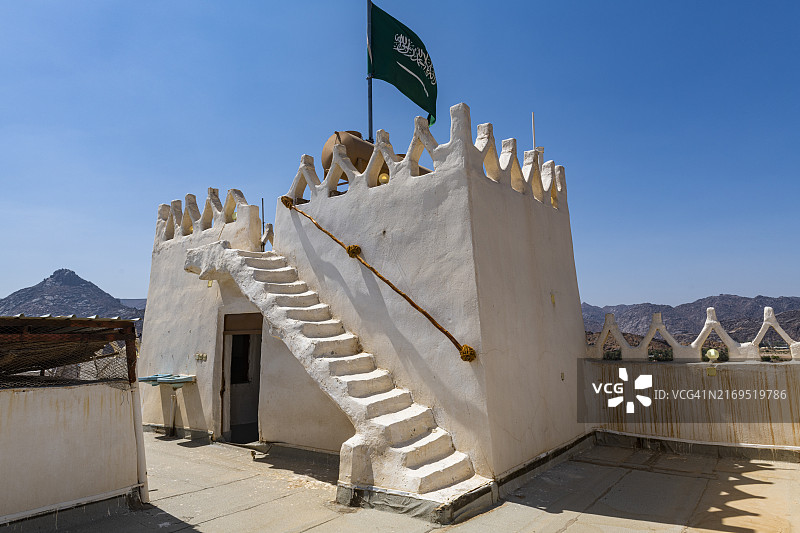 沙特阿拉伯纳季兰的阿尔安宫图片素材