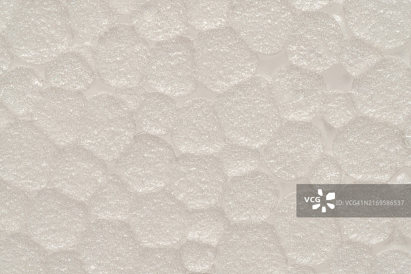 白色聚苯乙烯泡沫特写图片素材