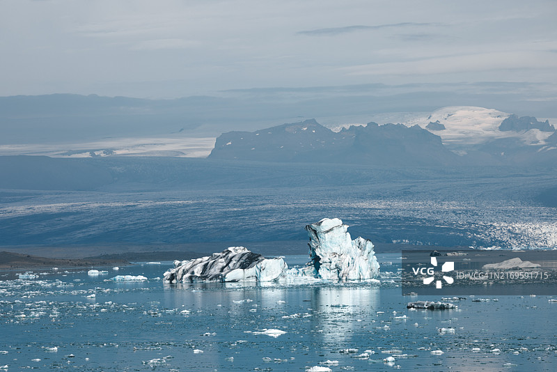 杰古沙龙冰河湖图片素材