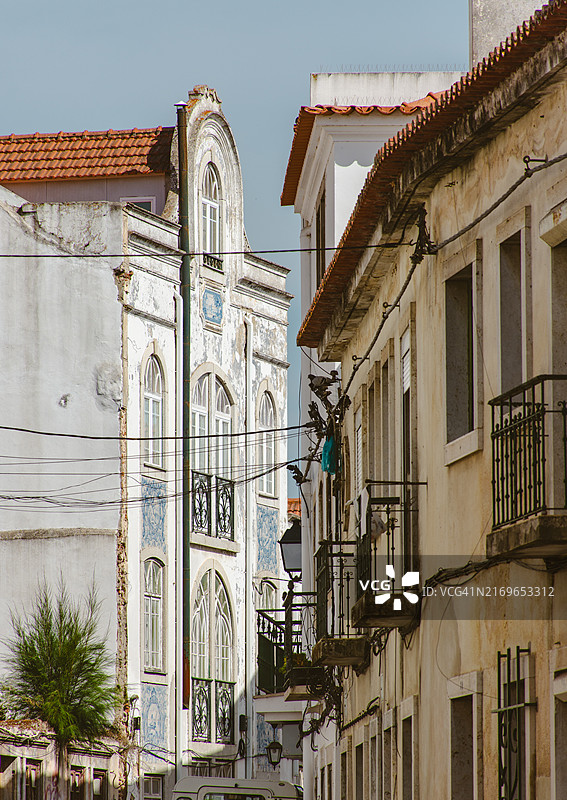 阿尔卡塞尔杜萨尔的房屋外墙图片素材