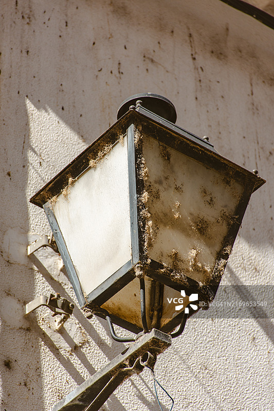 街灯特写图片素材