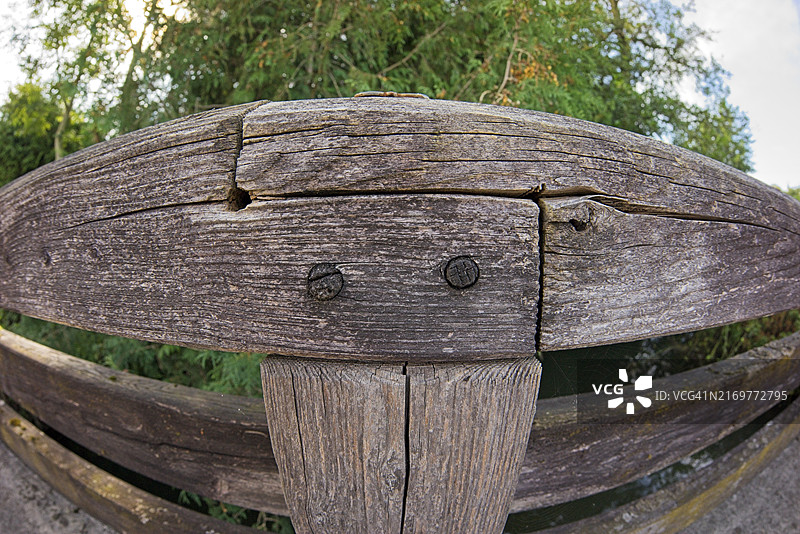 木栅栏图片素材