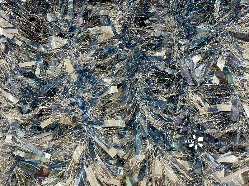 银色花环图片素材