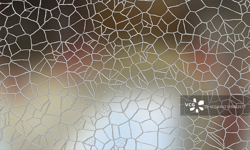 抽象背景，砖墙和不规则石头，带闪亮金属纹理图片素材