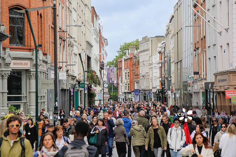 都柏林格拉夫顿街图片素材