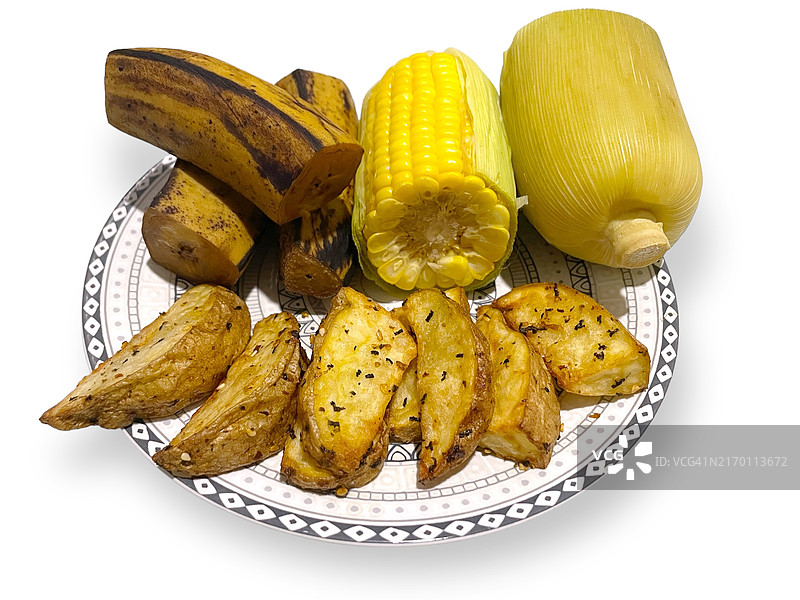 白色背景上的碳水化合物图片素材