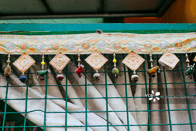 传统风格的Dal Moti Toran悬挂设计图片素材