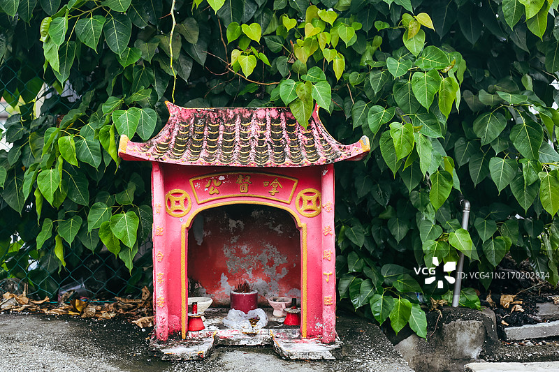 槟城乔治市的供香图片素材