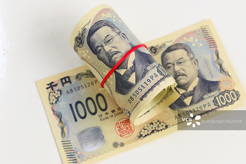 1000日元纸币图片素材