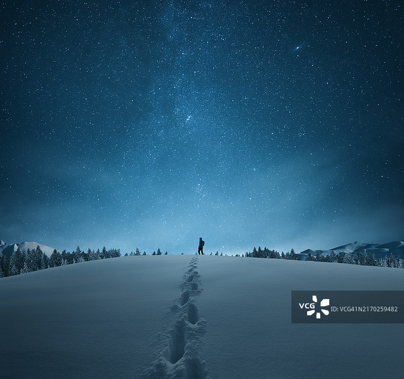 星空下图片素材