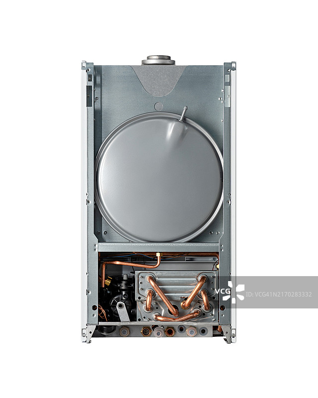 带数字控制的冷凝式燃气锅炉图片素材